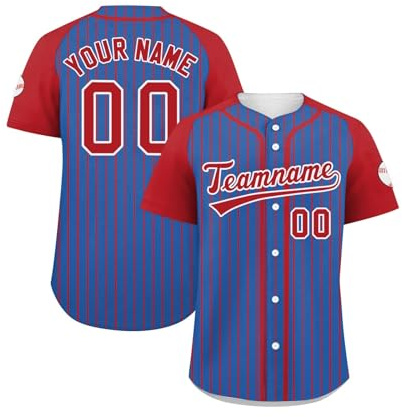 Magliette Personalizzate Maglie da Football Americano Magliette da Baseball Personalizzate Magliette da Uomo, Donna e Bambino Stampate con Nome e Numero