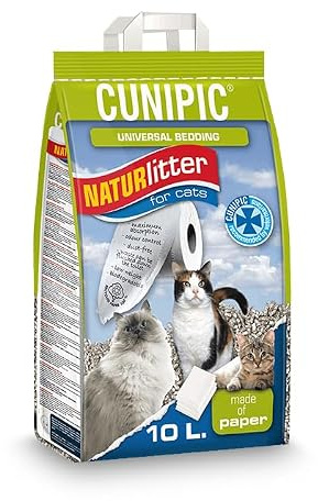 CUNIPIC NATURLITTER Lecho Papel Reciclado para Gatos