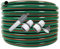 All4You Gartenschlauch 1/2'' Zoll 30m Grün Wasserschlauch Schlauch mit Armaturen : 4-tlg Adapter Set