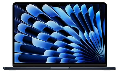 Apple 2024 MacBook Air 13-inch Laptop with M3 chip: Built for Apple Intelligence, 13.6-inch Liquid Retina Display, 8GB Unified Memory, 256GB SSD Storage, Backlit Keyboard, Touch ID; Midnight