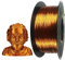 CC3D Seide Kupfer PLA Filament 1,75 mm 1KG 3D Drucker Filament 3D Druck materialien Seidig Glänzend Silk PLA Metall Kupfer PLA Filament