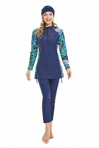 obaSeteck Costume da Bagno Intero per Donne Musulmane - Design Elegante e Confortevole