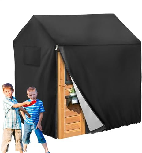 Waterproof Cover for Playhouse - Portable Playhouse Protective Cover | Kids Play House Tarpaulin, Patio Furniture Accessories, Sun Protection for Multiple Brands