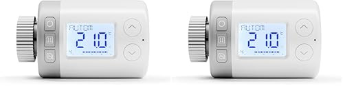 Honeywell Home intelligenter, programmierbarer Elektronischer Heizkörperregler - Rondostat HR27 Einzelpackung (Packung mit 2)