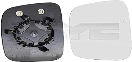 TYC 337-0147-1 Cristal de espejo retrovisor exterior convexo calefactable derecha Compatible con VW Multivan T5 7HM, 7HN, 7HF, 7EF, 7EM, 7EN Transporter T5 Furgoneta 7HA, 7HH, 7EA, 7EH