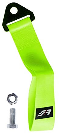 Simoni Racing Abschleppgurt - Gelb - max. 3000kg - Länge 28cm