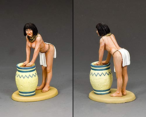 King & Country Toy Soldiers Ancient Egypt AE080 Egyptian Female Brewer 1:30 Scale Pewter