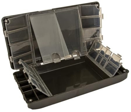 Angelgerät Box, Angeln Tackle Box, Angelgerät Öder Aufbewahrungsbox, Fishing Köderbehälter Köder Lure Box Angelköder Aufbewahrungsboxen mit Skala für Outdoor Angeln