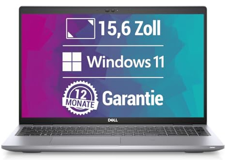 Dell Latitude 5520 15,6 Zoll Full HD Laptop Intel Core i5-1145G7@ bis zu 4,4 GHz 16 GB 512 GB SSD mit Windows 11 Pro & GRATIS Antiviren-Software inkl. 12 Monate Garantie (Generalüberholt)