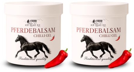 Gel/Crema Masaje Fisioterapia con Efecto Calor | para Dolores Musculares y Articulaciones especial para el Dolor de Espalda | Balsamo de Caballo que actua como Crema Antiinflamatoria (2 Unds)