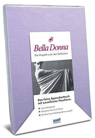 Bella-Donna Bella-Donna Jersey Spannbettlaken, Blau Jeans, 180 cm x 200 cm