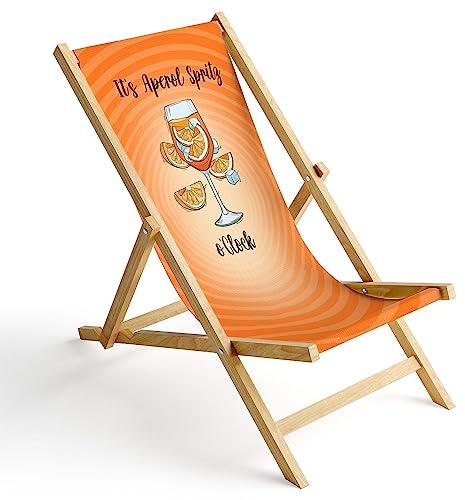 Ferocity däckstol trä hopfällbar solstol trädgård strandstol design spritz klockan [119]