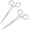 2 Pcs Pinzas para Perforar de Bloqueo, 12.5cm Pinzas para Pesca Auto Bloqueo, Alicates Multiuso de Acero Inoxidable con Mandíbulas Serratas Potentes para Coser Finalizado Soldadura DIY Artesanía