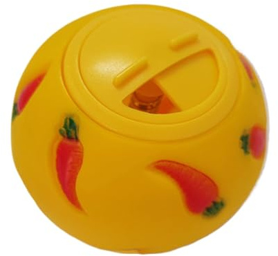 Balle à friandises en forme de hérisson – Jouet interactif distributeur de nourriture pour lapin, jouets interactifs distributeurs de nourriture, anti-ennui, casse-croûte, jouets de fourrage