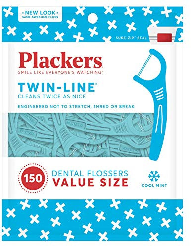 Plackers Twin-Line Dental Flossers by Plackers