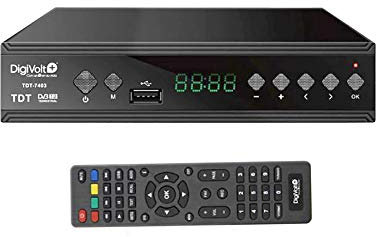 Digivolt TDT HD DVBT-2 SINTONIZADOR Alta Definición USB Rec TDT-7403