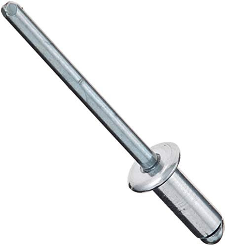 GESIPA | 100x Alu - Blindnieten Ø 3,0 x 8,0mm | Für Materialstärke: 4,5-5,0mm | Nieten in Industrie-Qualität | Blindnieten Popnieten Hohlnieten von den Profis