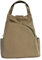 Brakumi Rucksack für Damen, Sommer, kleiner Rucksack aus Leder, elegant, für Schule, Reise, Arbeit, Made in Italy, beige, M