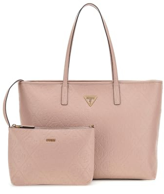 GUESS Power Play Large Tech Tote Rosewood Logo