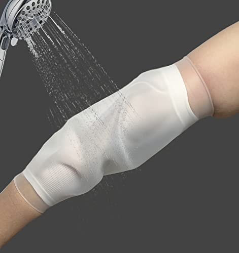 CHOYTONG Picc Line Protector & Bandage Cover pour chimiothérapie Bras Douche Coude Bras Moyen Bras Couvre Plâtre (M)