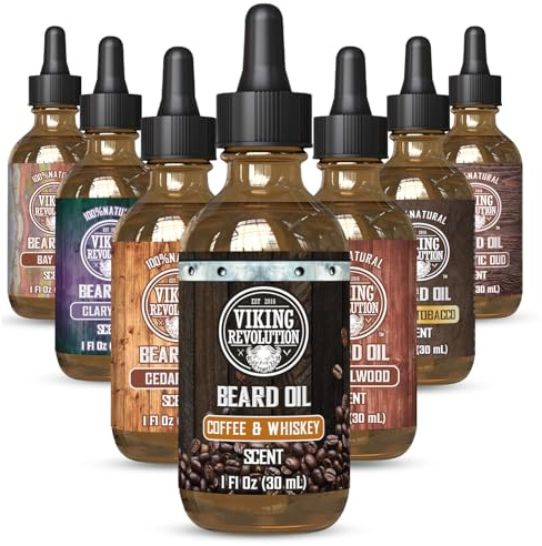 Viking Revolution Beard Oil - Coffee and Whiskey - 1 fl oz