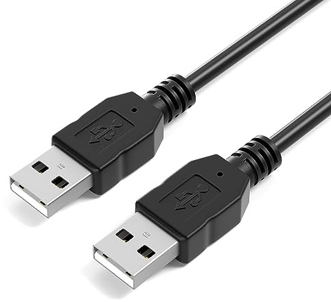 JAMEGA – 5m USB 2.0 Kabel – A-Stecker auf A-Stecker Highspeed Datenkabel