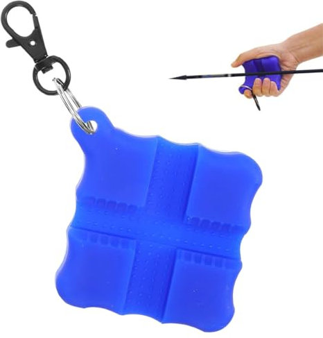 EORPAVU 1 Stück Pfeilzieher, Silikon-Pfeilzieher-Klemme, Silikon-Pfeilzieher für den Garten, schützen Sie Ihre Hände (blau)