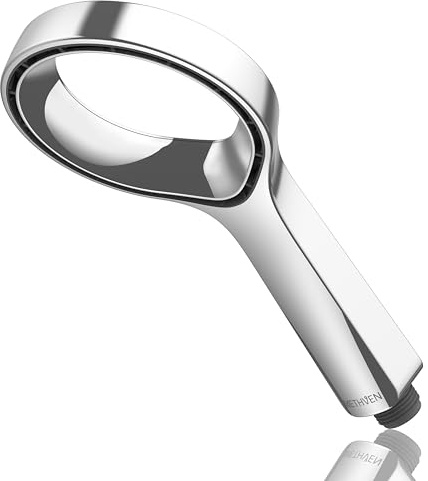 Methven AIO Aurajet Water Saving 5.7l/min Low Flow Shower Head in Chrome - for High Pressure - Energy Saving ECO Performance Shower Handset - AJAHS01CP