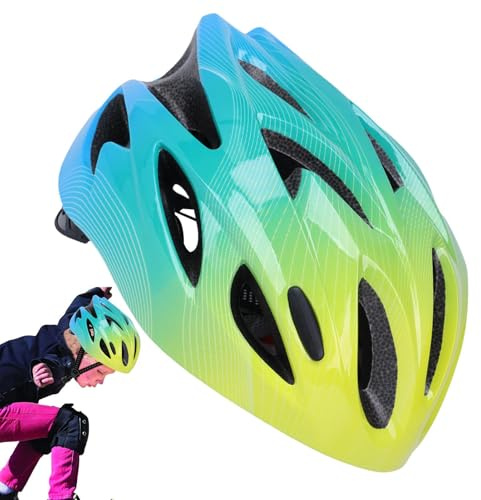 Bonnet de Cyclisme de Montagne pour , Bonnet de Cyclisme pour | Chapeau Rouleau de Skateboard, Léger et Résistant, Respirant et Réglable pour les Filles de 3 à 11 Ans