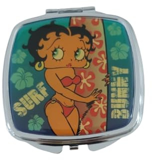 Betty Boop - Miroir Surf Bleu