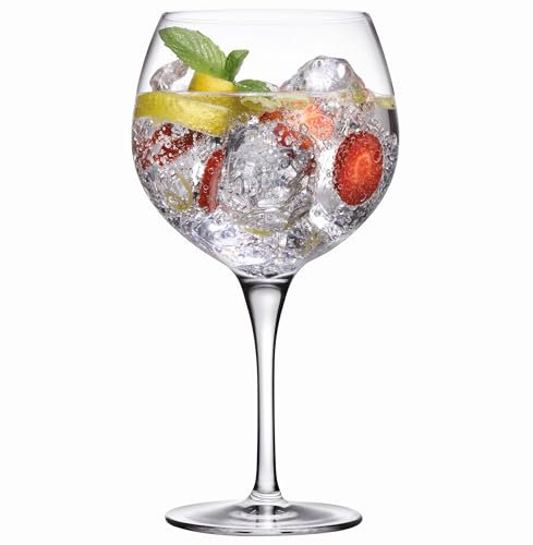Topkapi 250.905 Gin Momento Lot de 6 Verres à gin Tonic Ballon de la série Bar & Lounge 630 ML XL