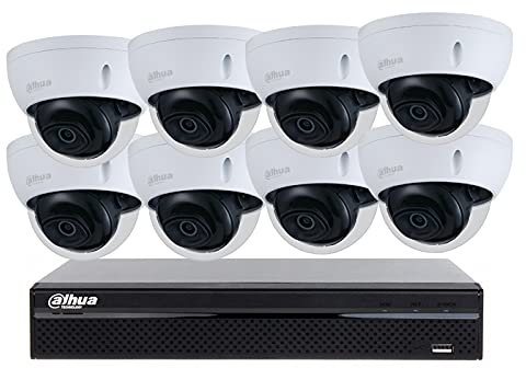Dahua kit 8 Caméras IP PoE 2mégapixels vidéosurveillance