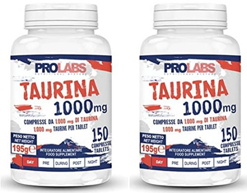 Prolàbs Taurina 1000 mg 150 compresse - Taurina compresse (pack 2 pezzi)