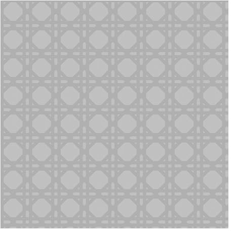 Superfresco Easy Rattan Geometric Grey/White Wallpaper - Paste the wall - Grey Wallpaper - Traditional Patterned Geometric Octagon Design - Feature or 4 wall Design - Cover for Small Cracks
