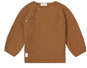 Noppies Baby U Cardigan Knit LS Pino, Chipmunk-P700, 56 cm Unisex-Bimbi
