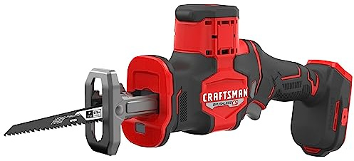 CRAFTSMAN V20 Cordless Reciprocating Saw, 2,800 SPM, Bare Tool Only (CMCS340B)