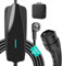 iRnergy Ladegerät Typ 2 Schuko ladekabel 3,68kW | 1-phasig | 6-16A | 6M | IP65, Mobile wallbox Ladestation Mit LED-Anzeigelampe, Kompatibel mit Allen PHEV/EV