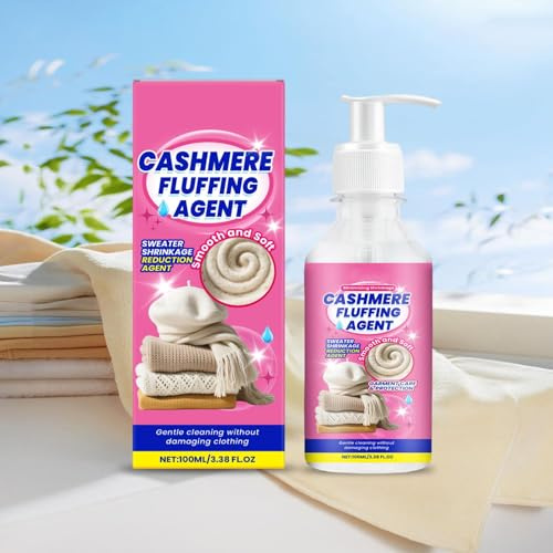 Wool Detergent & Sweater Shrinkage Restorer - 100ml Concentrated Washing Conditioner for Cashmere & Sweaters, Gently Restores Shrunken Wool, Scarves, Hats | Laundry Fabric Softener