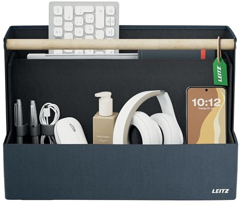 Leitz Organizador de Escritorio de Tela, plegable con asa