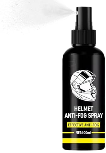 Anti-imbildningsspray 100 ml Långvarig Vattenavvisande Säker Formula | Imfritt Medel för Hjälm för Speglar, Cykel, Daglig Pendling, Äventyr, Bergscykling, Tvätt och