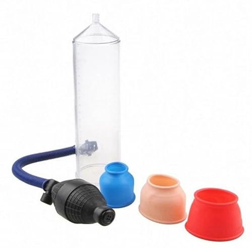 Handsome Up Pompa a Vuoto Professionale – Vacuum Device per Erezione e Benessere Maschile – Dispositivo Riabilitazione Peniena e Ginnastica Vascolare – Kit Completo con Cilindro Graduato e Guarnizioni