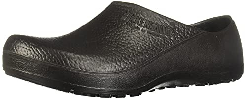 Birki Profi Birki 074011, Unisex - Erwachsene Clogs & Pantoletten, weites Fußbett, PU, schwarz (Black), EU 47