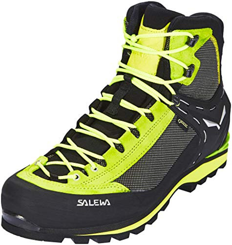 Salewa Crow Gore-Tex Herren Wanderstiefel, Grün, 10