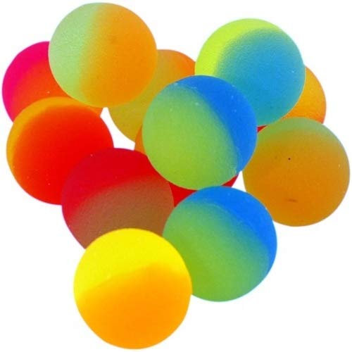 Schnooridoo 5 Flummi gefrostet 38mm Springball Gummiball Hüpfball Kindergeburtstag Giveaway