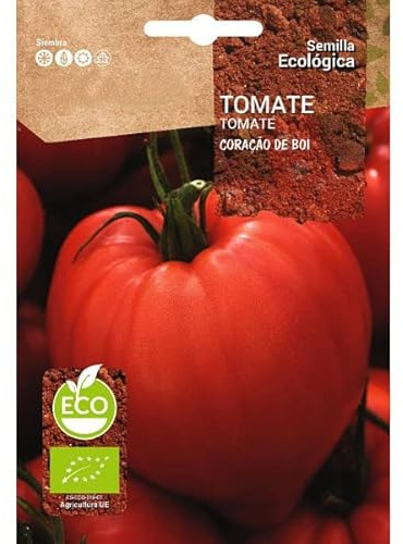 Naturliga tomatfrön oxhjärta grönsakssallad