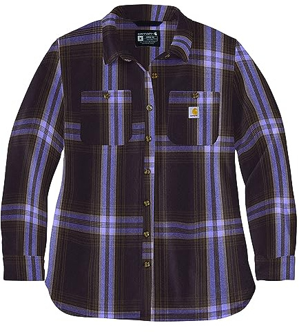 Carhartt Dam 105991 dam lös passform twill skjorta jac