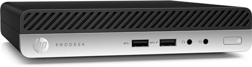HP ProDesk 400 G5 Mini PC Ordenadores Ordenador Oficina de Sobremesa Intel i5-9400T RAM 16Gb SSD 512Gb Windows 11 Office 2021 (Reacondicionado)
