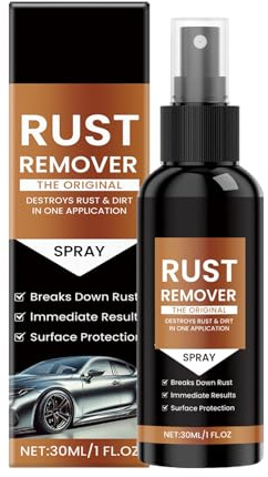 Déferrisant Pour Nettoyage Auto,Éliminateur de Poudre de Fer - 30ml Détachant Polissage Métal Pour Chaîne Carrelage Meuble Extérieur Étrier Frein