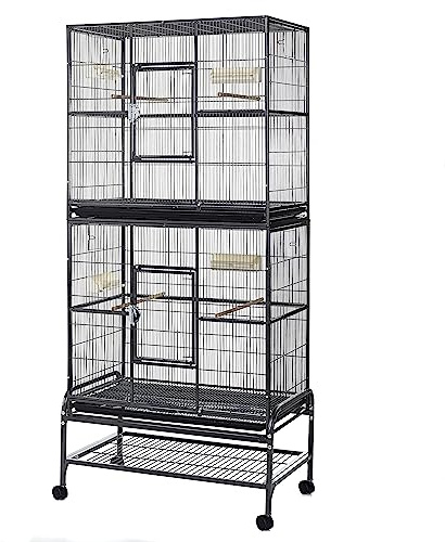 Metal Rockford Double Rat Ferret Chinchilla Cage