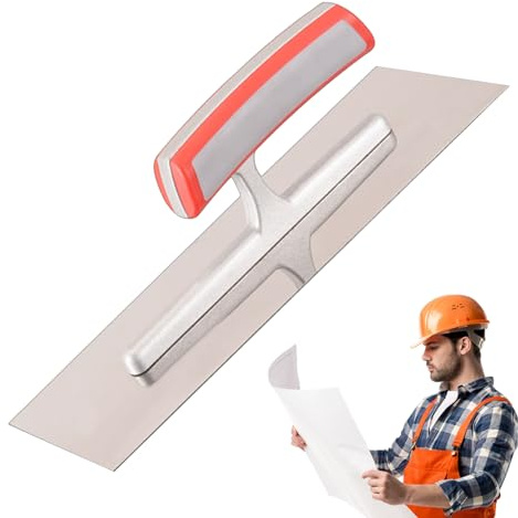 Cementslev, platt betongbearbetningskabel, ergonomisk fogspackel, lätt spackel betongverktyg, rostfri spatel, gipsskiva för sheetrock wallboard gipsskivor plattor | lätt spackel betongverktyg, rostfri spatel, gipsskiva för sheetrock wallboard gipsskivor plattor